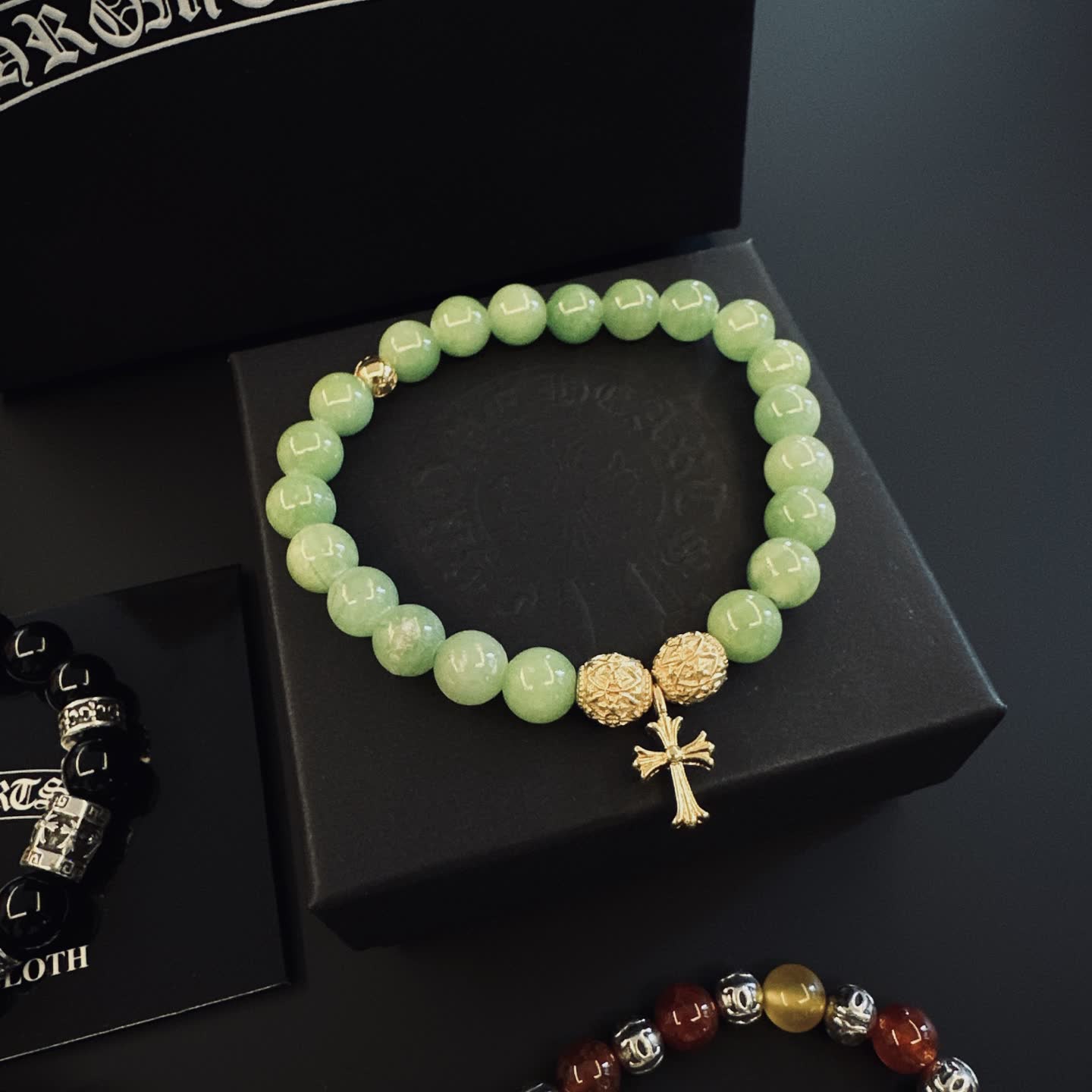 Chrome Hearts Beaded Bracelet Set